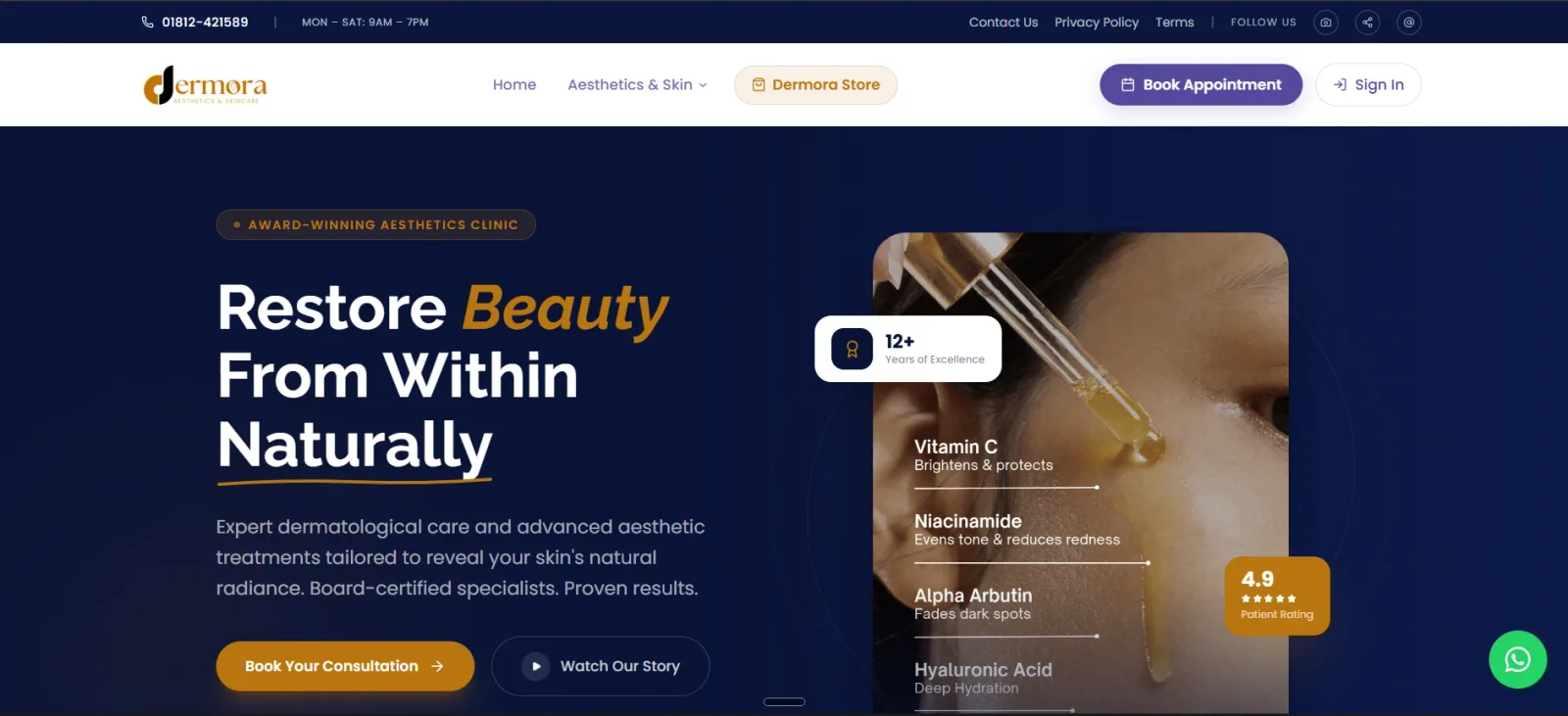 Dermora Aesthetics & Skincare preview