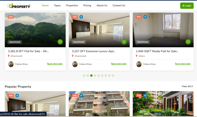 LARAVEL PROPERTY MARKETPLACE (WEB+ANDROID APP)